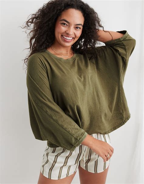 aerie slouchy oversized t-shirt